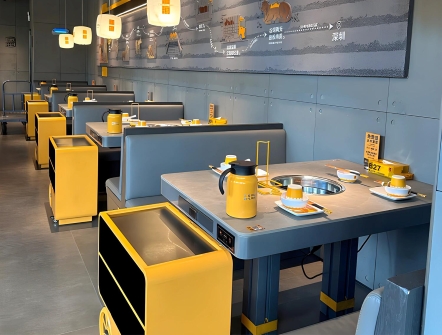 潮发潮汕牛肉火锅店桌椅 潮发潮汕牛肉火锅店桌椅