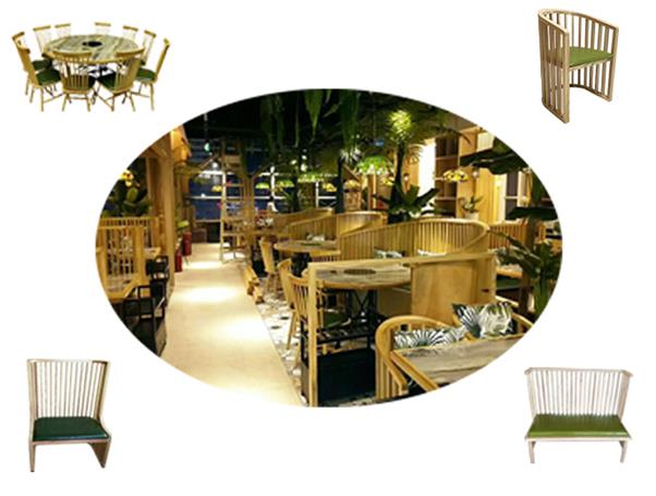 四季椰林餐厅火锅桌椅 四季椰林餐厅火锅桌椅