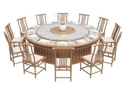 别墅新中式大理石实木2.6米电动餐桌吃饭桌 别墅新中式大理石实木2.6米电动餐桌吃饭桌