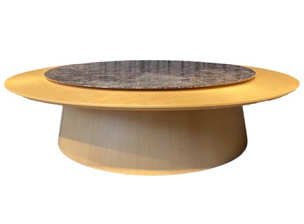 私人会所包房15人实木电动餐桌大圆桌 私人会所包房15人实木电动餐桌大圆桌