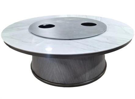 酒店会所餐厅包厢电动餐桌转盘带电磁炉餐桌 酒店会所餐厅包厢电动餐桌转盘带电磁炉餐桌