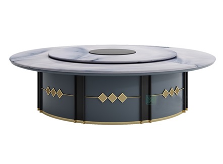 豪华轻奢16人位圆形大理 豪华轻奢16人位圆形大理