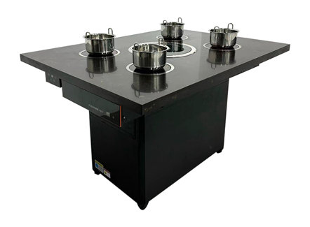 自助火锅烧烤餐厅单人小火锅无烟烤涮一体桌 自助火锅烧烤餐厅单人小火锅无烟烤涮一体桌