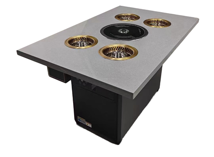 火锅烧烤自助餐一人一锅小火锅无烟烤肉桌 火锅烧烤自助餐一人一锅小火锅无烟烤肉桌