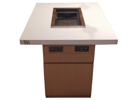 火锅烤肉一体餐桌_无烟涮烤火锅一体桌 火锅烤肉一体餐桌_无烟涮烤火锅一体桌