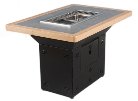 火锅纸上烧烤一体桌_商用烧烤火锅一体桌