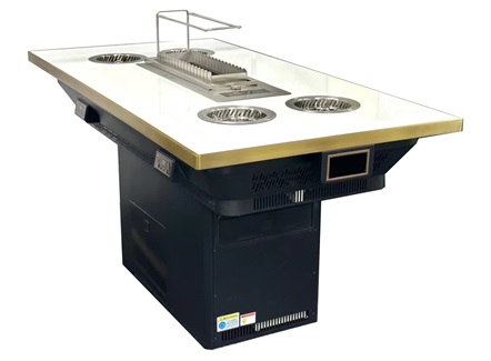 一人一锅无烟小火锅烤串翻转一体餐桌