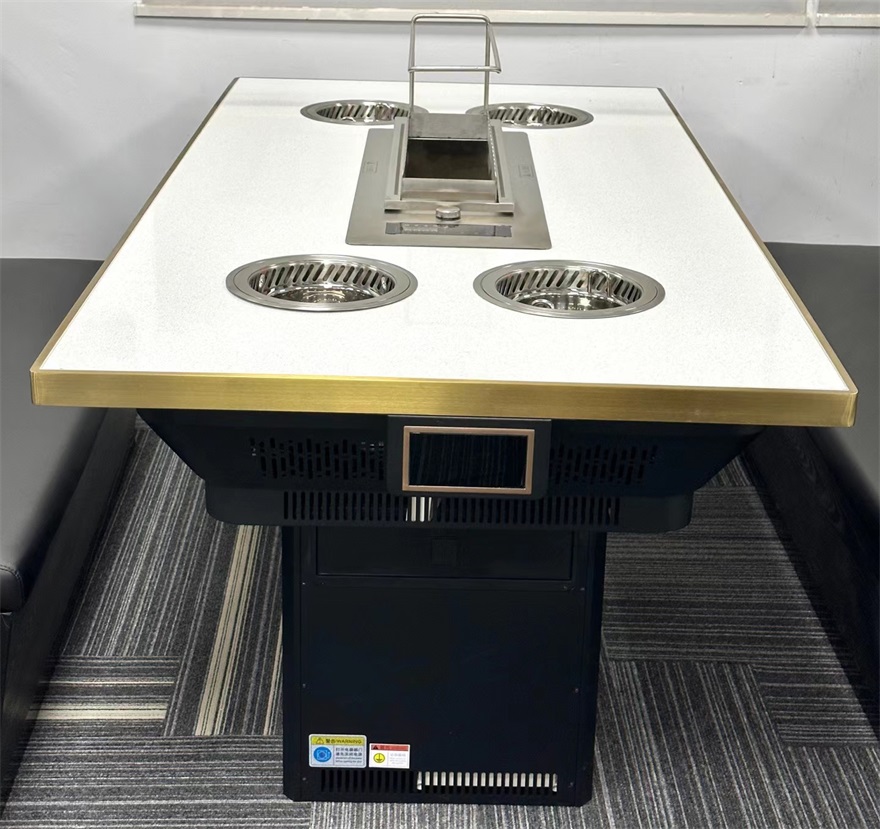 一人一锅无烟小火锅烤串翻转一体餐桌