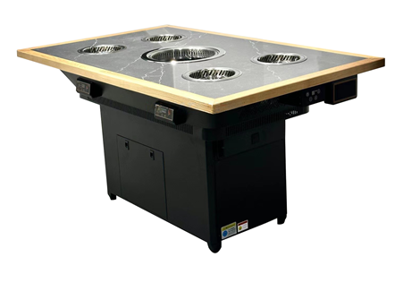 自助火锅烤肉店一人一锅无烟火锅烤涮一体桌 自助火锅烤肉店一人一锅无烟火锅烤涮一体桌