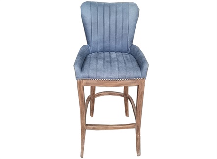 咖啡厅复古乡村风实木高脚吧椅 咖啡厅复古乡村风实木高脚吧椅