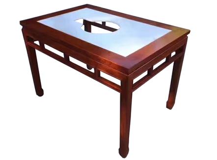 串串香火锅店大理石实木仿古火锅桌电磁炉燃气灶餐桌 串串香火锅店大理石实木仿古火锅桌电磁炉燃气灶餐桌