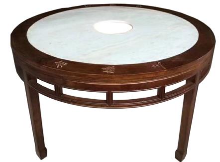 圆形大理石火锅桌仿古实木煤气灶电磁炉火锅桌--厂家直销 圆形大理石火锅桌仿古实木煤气灶电磁炉火锅桌--厂家直销
