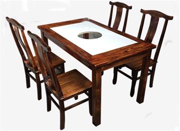 实木边框大理石台面串串香电磁炉液化灶实木火锅桌椅 实木边框大理石台面串串香电磁炉液化灶实木火锅桌椅