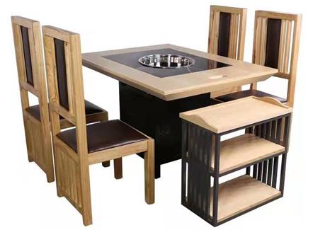 实木边框镶嵌大理石自助火锅麻辣烫下沉式电磁炉火锅桌_厂家直销 实木边框镶嵌大理石自助火锅麻辣烫下沉式电磁炉火锅桌_厂家直销