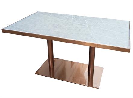 大型企业食堂现代轻奢风餐桌 大型企业食堂现代轻奢风餐桌