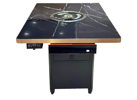 自助烤肉店时尚轻奢无烟净化烤肉桌 自助烤肉店时尚轻奢无烟净化烤肉桌