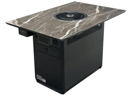 韩式烤肉店岩板台面无烟 韩式烤肉店岩板台面无烟