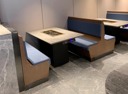 烤涮一体自助餐厅无烟火 烤涮一体自助餐厅无烟火