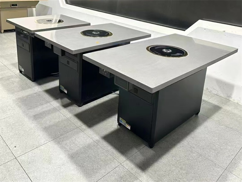 韩式烧烤无烟大理石净化烤肉桌