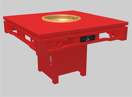 小龙坎带无烟净化火锅桌_中式仿古实木无烟火锅桌 小龙坎带无烟净化火锅桌_中式仿古实木无烟火锅桌