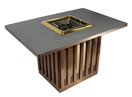 火锅店时尚轻奢岩板智能 火锅店时尚轻奢岩板智能