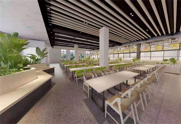 2022新款职工餐厅桌椅