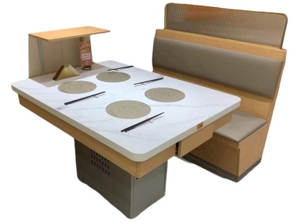 呷哺呷哺火锅店一人一锅大理石小火锅桌 呷哺呷哺火锅店一人一锅大理石小火锅桌