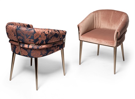 粤菜馆中餐厅轻奢金属餐椅 粤菜馆中餐厅轻奢金属餐椅